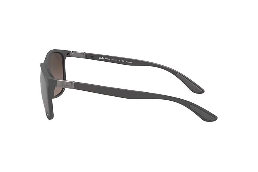 RAY BAN RB4330CH CHROMANCE Grey with Silver Lenses